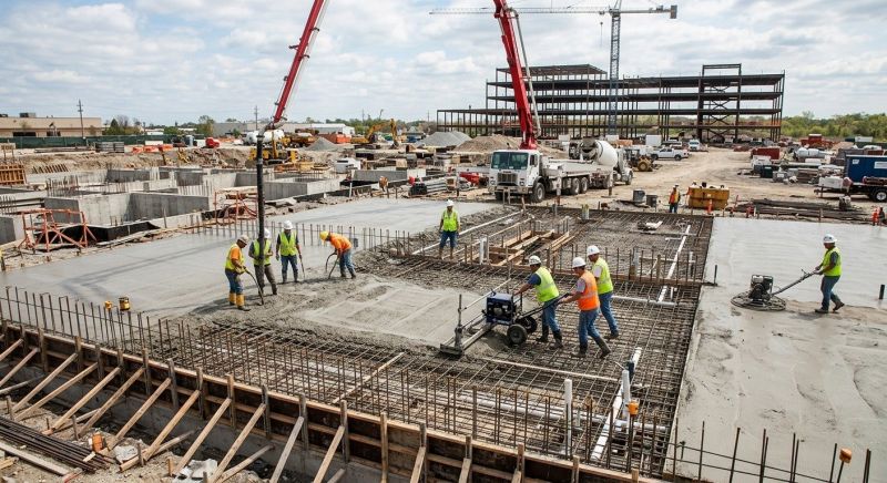 Commercial Slab Construction in Miami Beach, FL