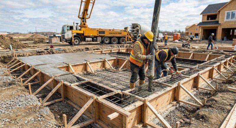 Foundation Wall Pouring in Opa Locka, FL